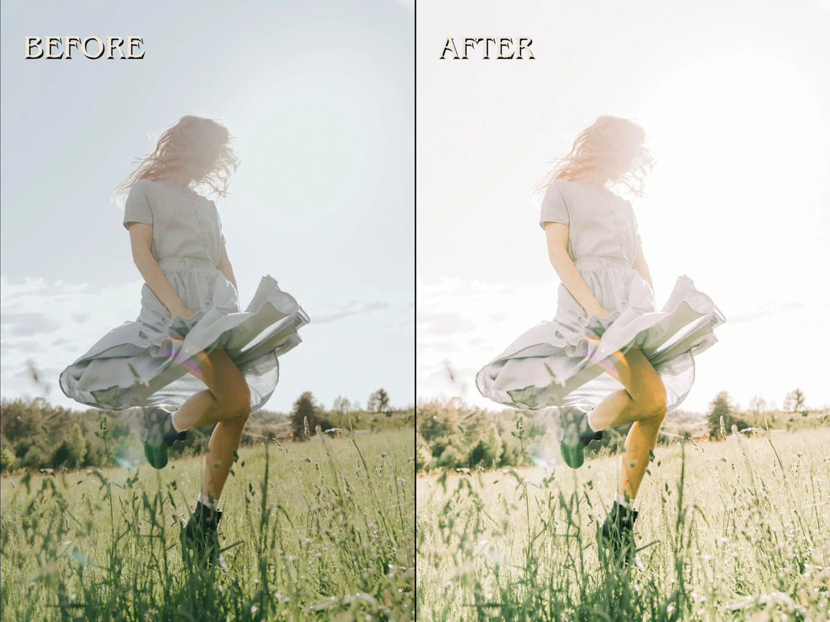 30+ LIGHT & AIRY Lightroom Presets (Mobile & Desktop)