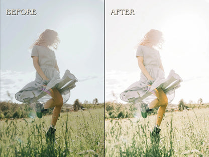30+ LIGHT & AIRY Lightroom Presets (Mobile & Desktop)