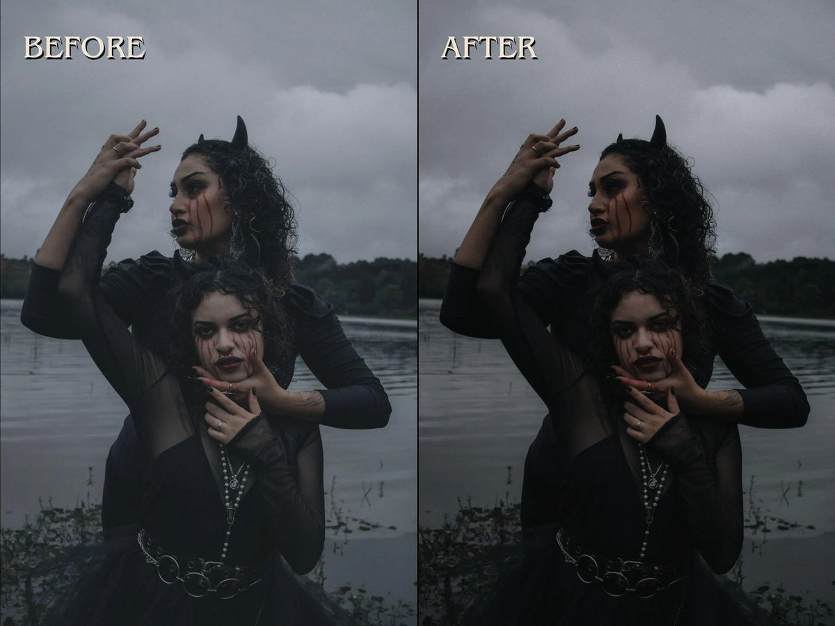 30+ GOTHIC Lightroom Presets (Mobile & Desktop)