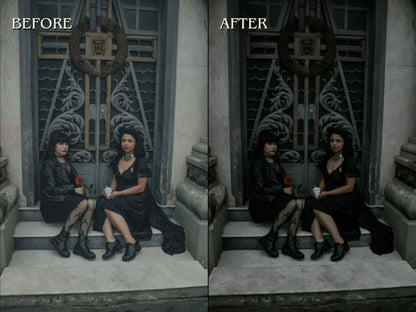 30+ GOTHIC Lightroom Presets (Mobile & Desktop)