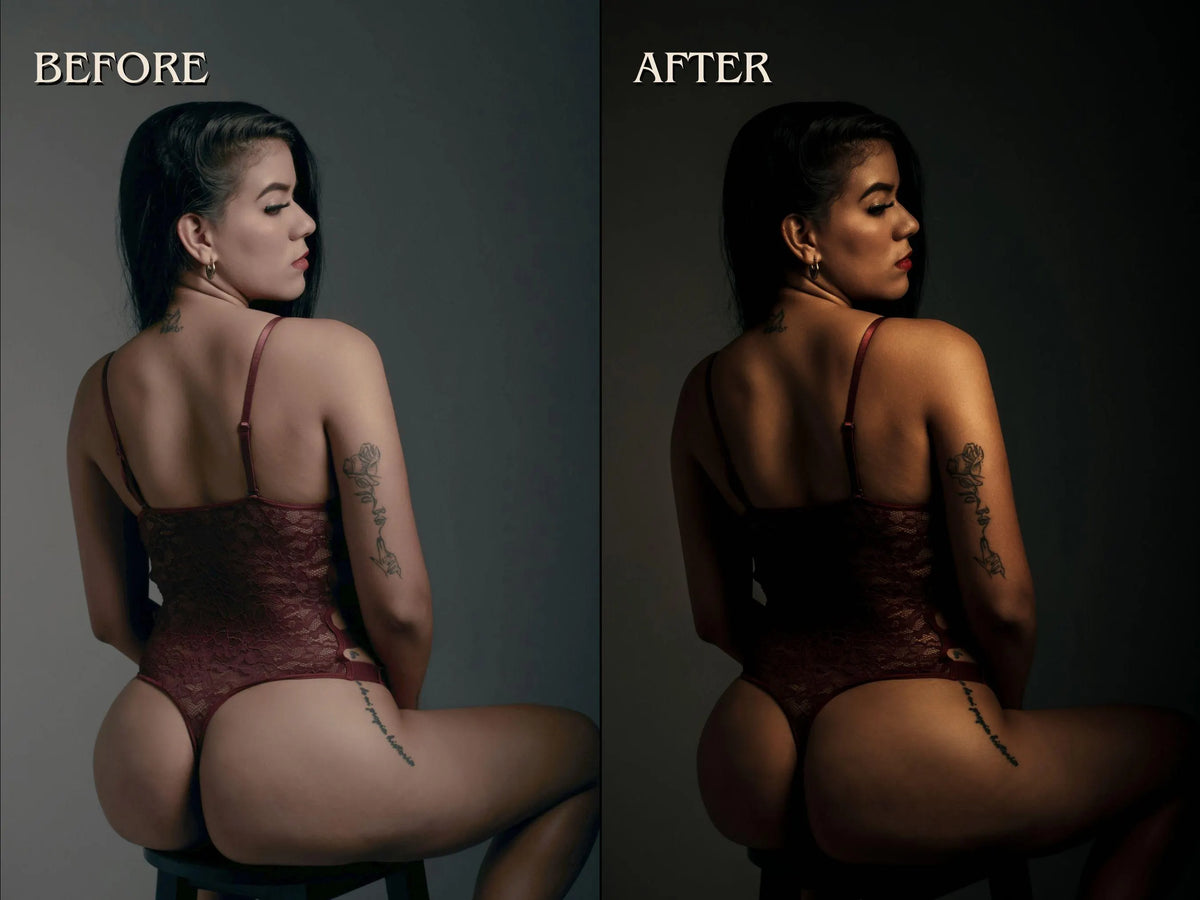 30+ SENSUAL Lightroom Presets (Mobile & Desktop)