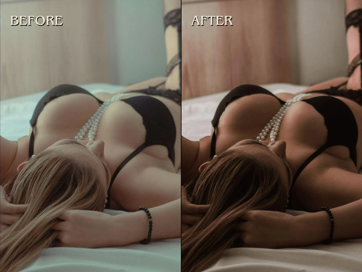 30+ SENSUAL Lightroom Presets (Mobile & Desktop)