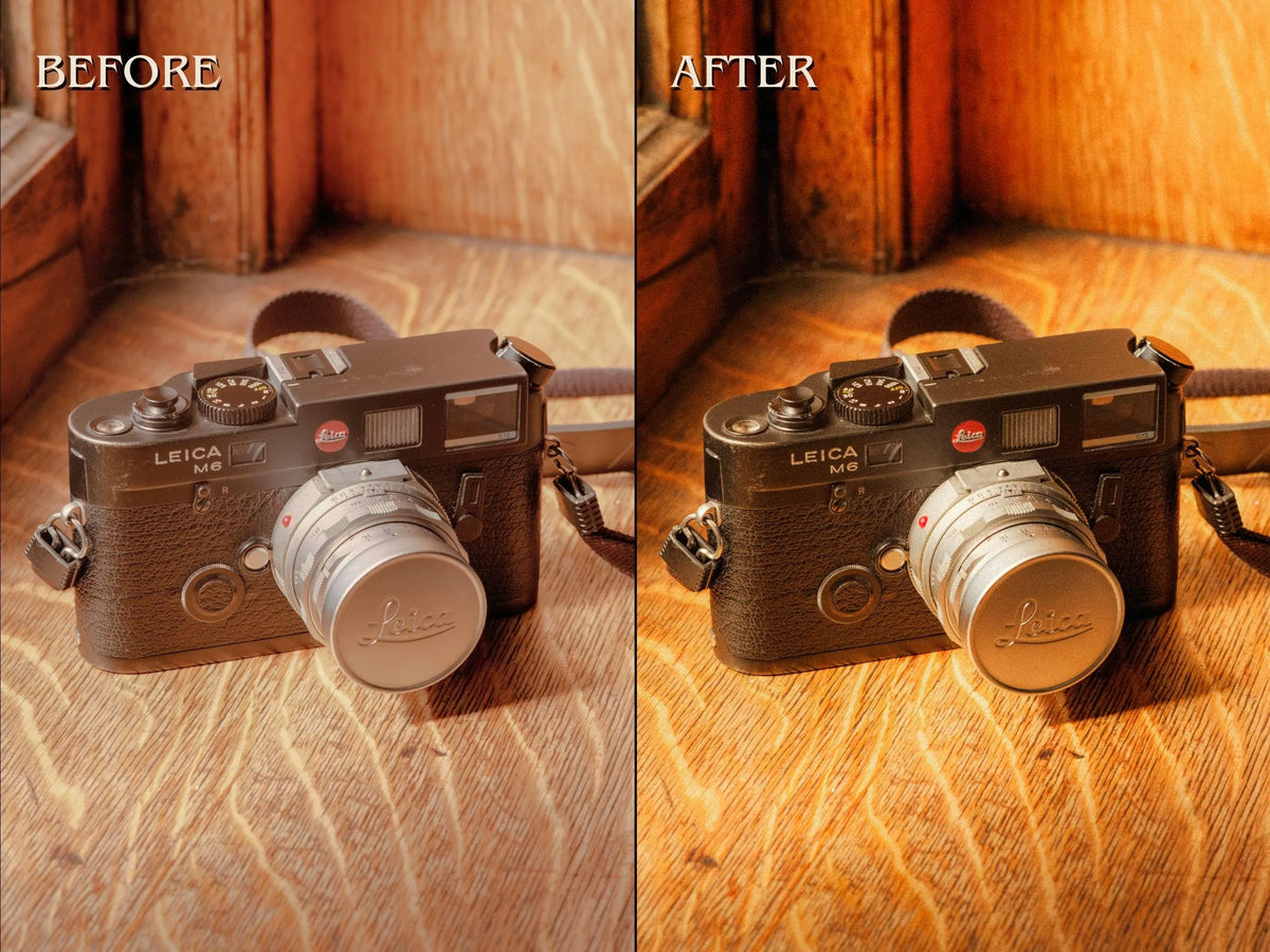 60+ LEICA FILM Lightroom Presets (Mobile & Desktop)