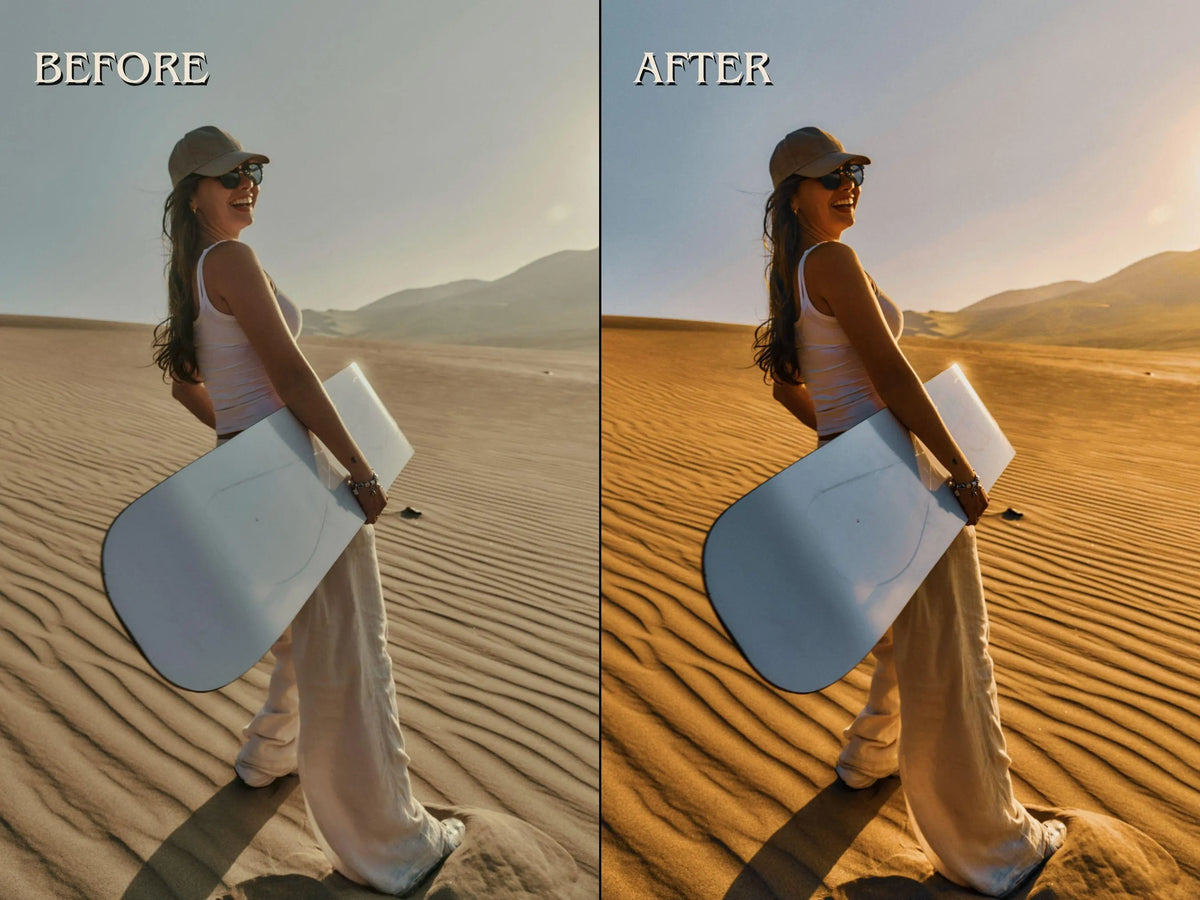 30+ DESERT Lightroom Presets (Mobile & Desktop)