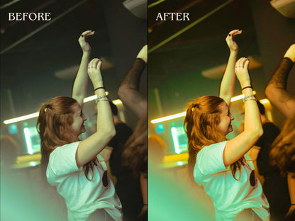 20+ PARTY Lightroom Presets (Mobile & Desktop)