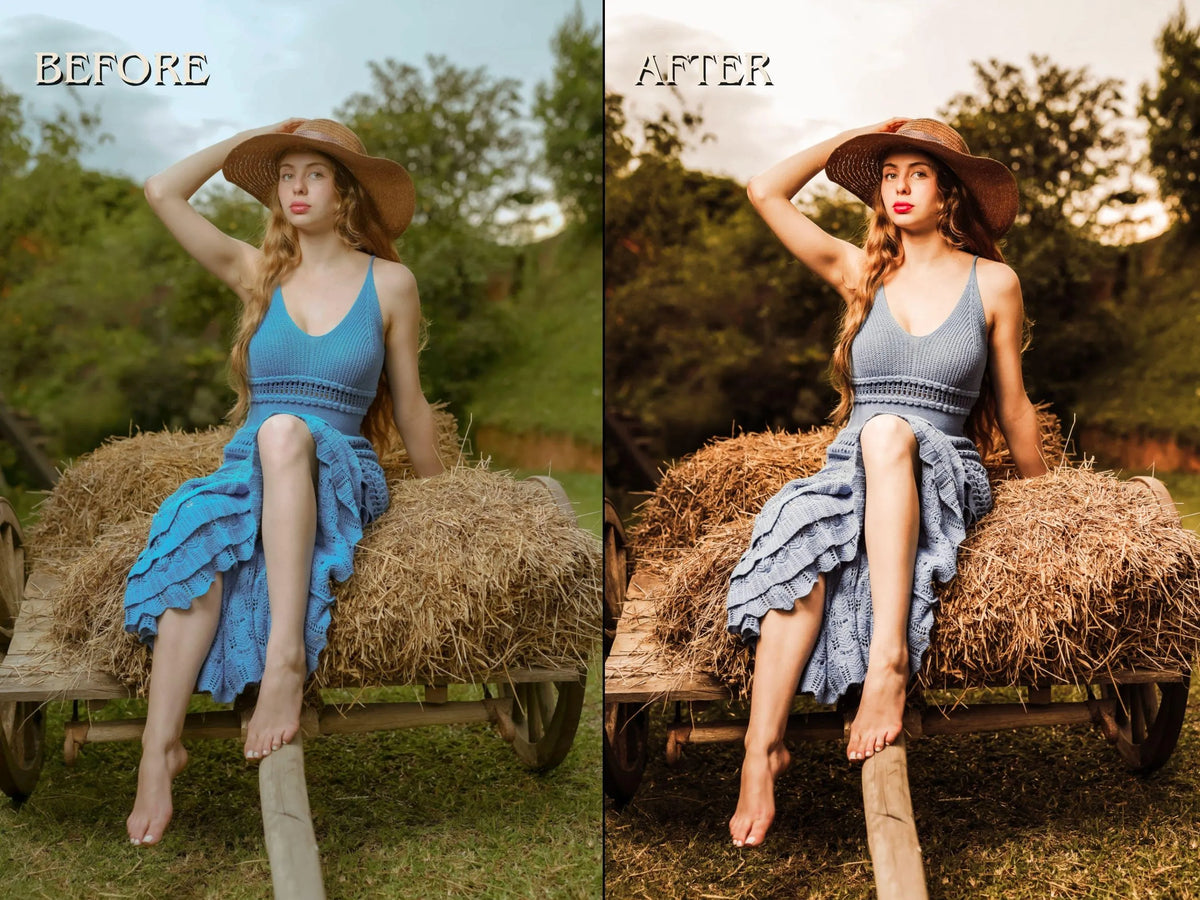 50+ RUSTIC Lightroom Presets (Mobile & Desktop)