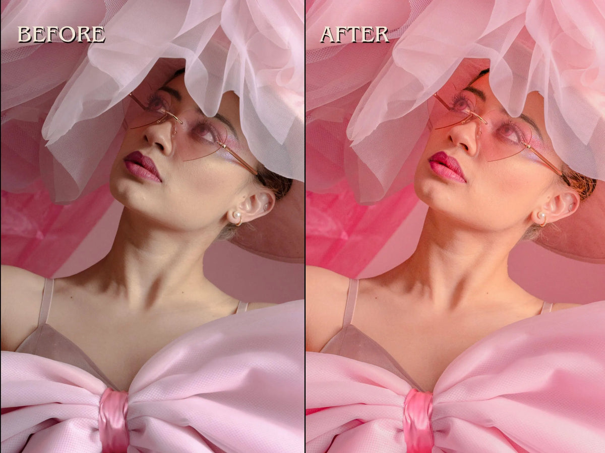 30+ COQUETTE Lightroom Presets (Mobile & Desktop)