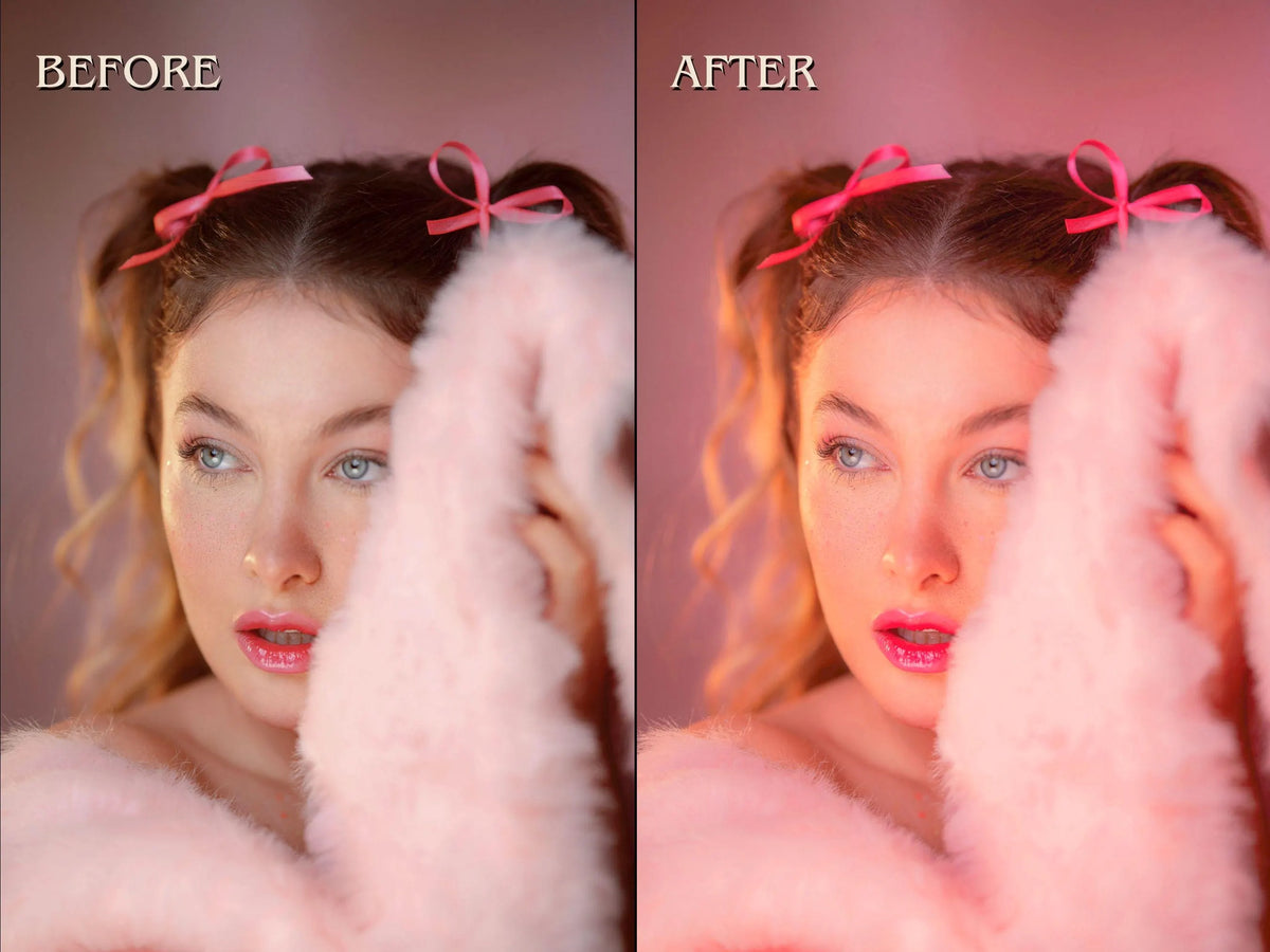 30+ COQUETTE Lightroom Presets (Mobile & Desktop)