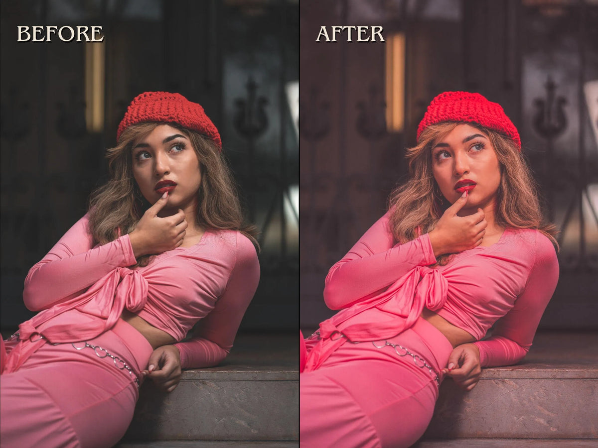 30+ COQUETTE Lightroom Presets (Mobile & Desktop)