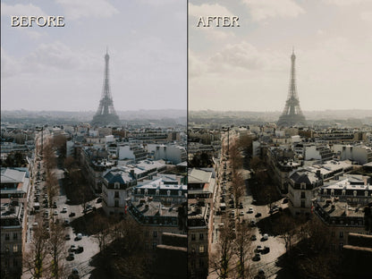 40+ PARIS Lightroom Presets (Mobile & Desktop)
