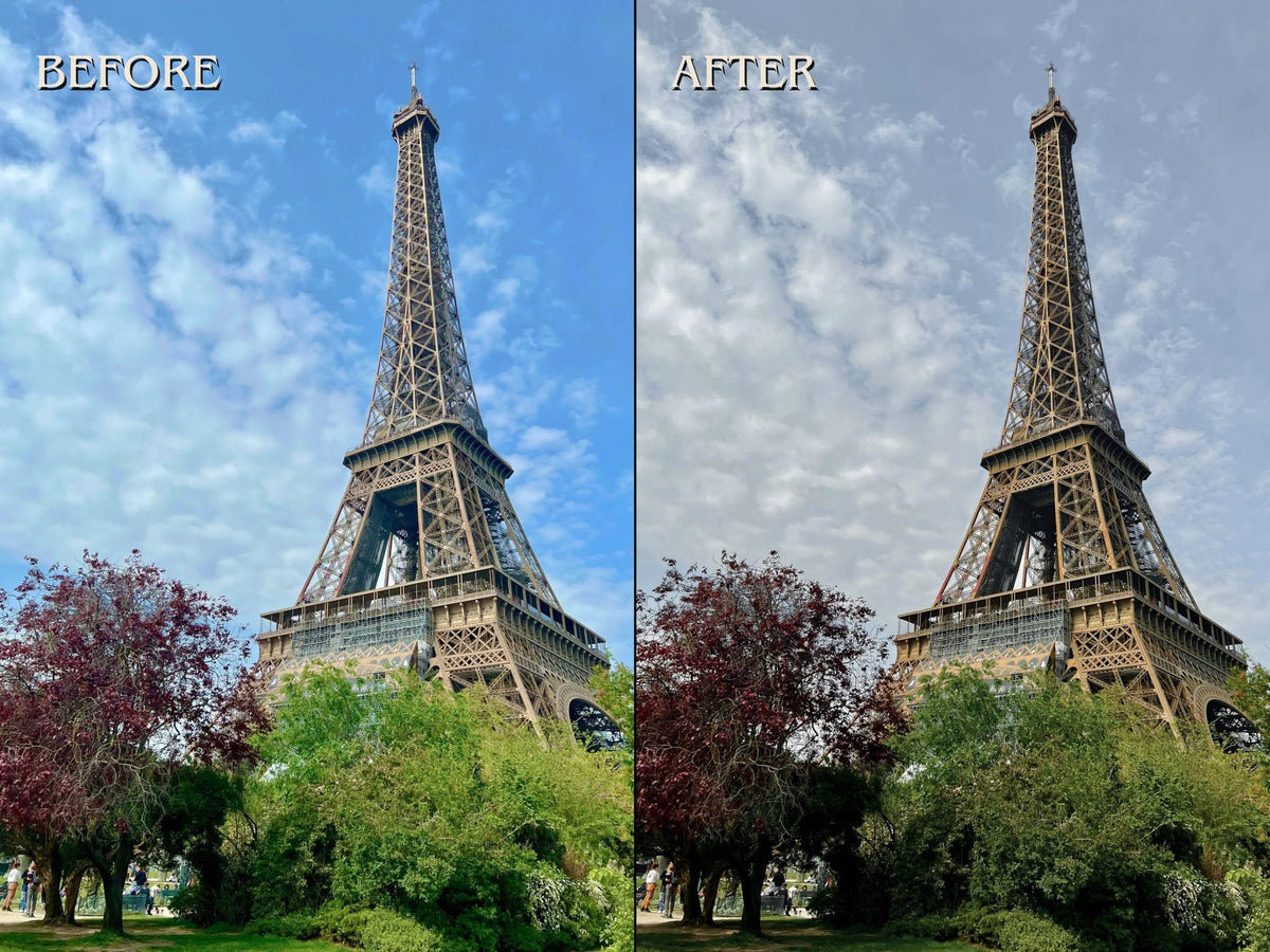 40+ PARIS Lightroom Presets (Mobile & Desktop)