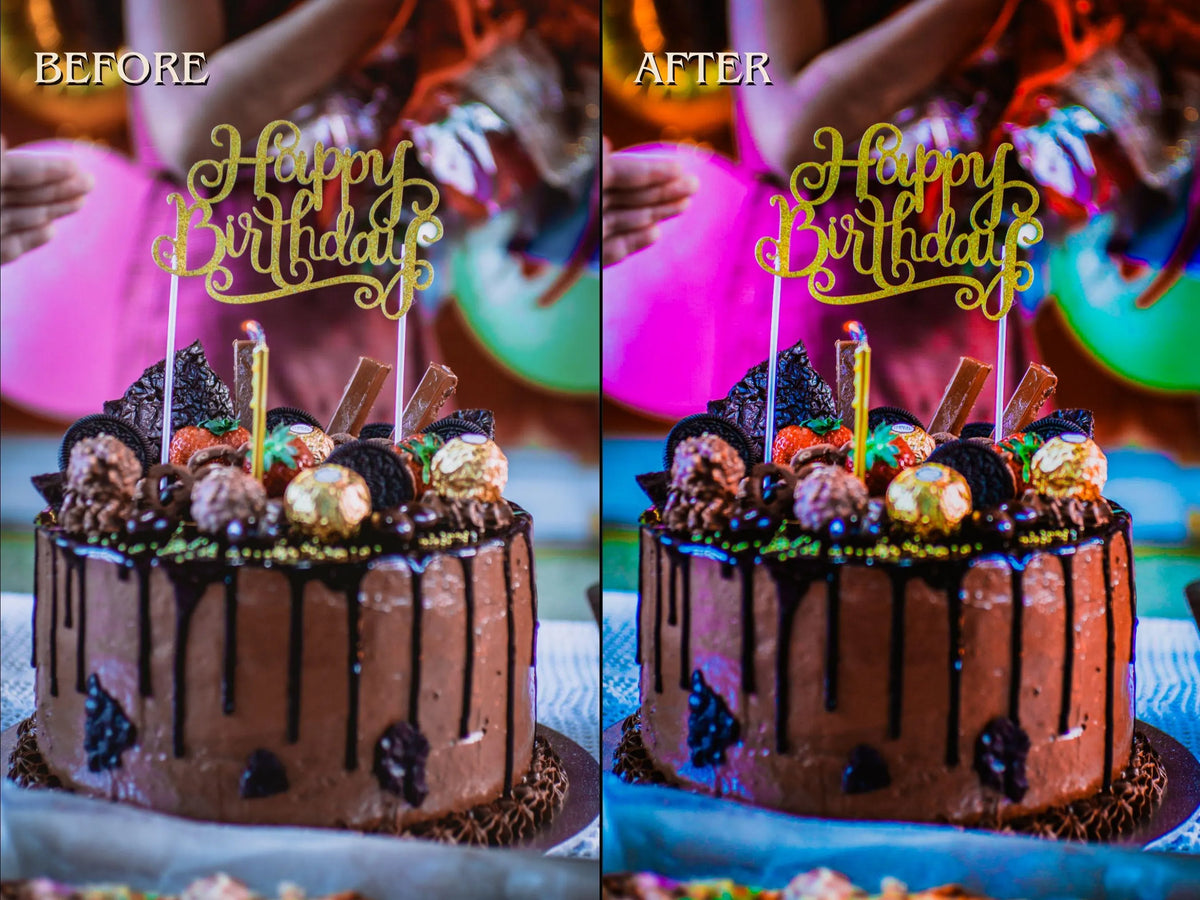 40+ BIRTHDAY Lightroom Presets (Mobile & Desktop)