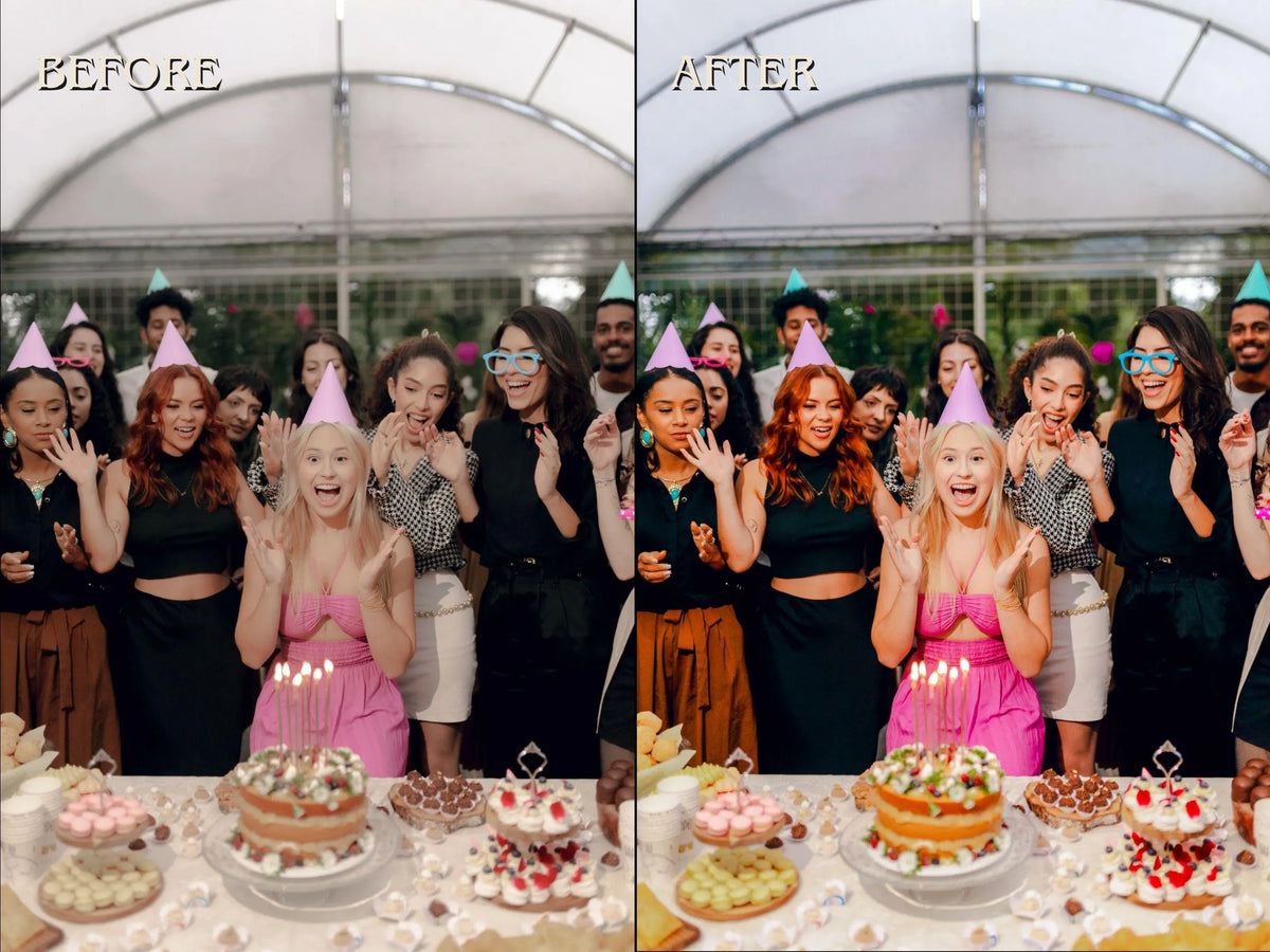 40+ BIRTHDAY Lightroom Presets (Mobile & Desktop)