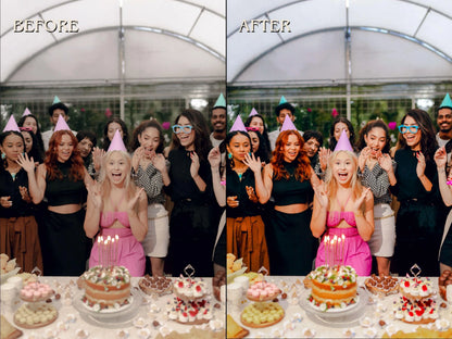 40+ BIRTHDAY Lightroom Presets (Mobile & Desktop)