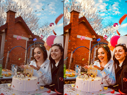 40+ BIRTHDAY Lightroom Presets (Mobile & Desktop)