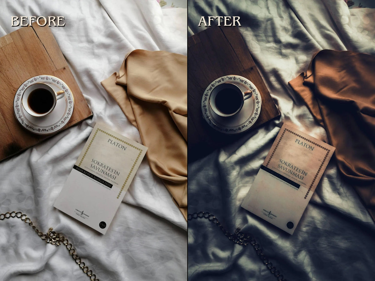 40+ DARK BOOKSTAGRAM Lightroom Presets (Mobile & Desktop)