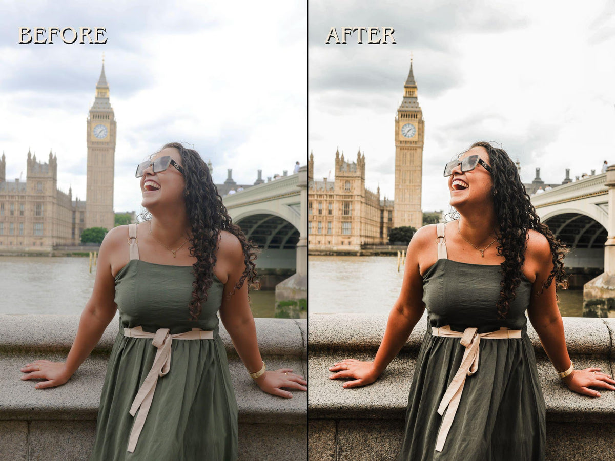 40+ LONDON Lightroom Presets (Mobile & Desktop)