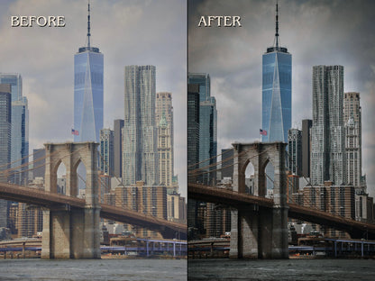40+ NEW YORK Lightroom Presets (Mobile & Desktop)