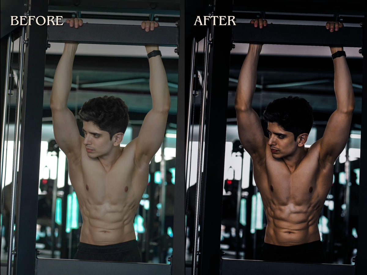 40+ FITNESS Lightroom Presets (Mobile & Desktop)