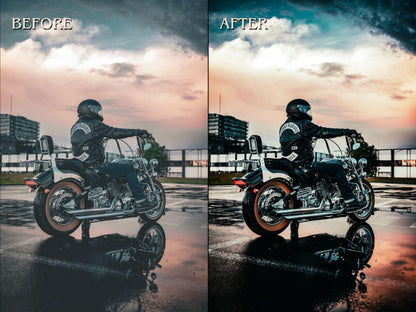 40+ BIKER Lightroom Presets (Mobile & Desktop)