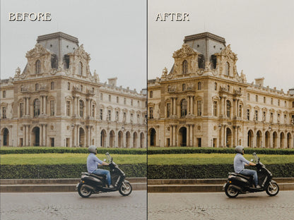 40+ PARIS Lightroom Presets (Mobile & Desktop)