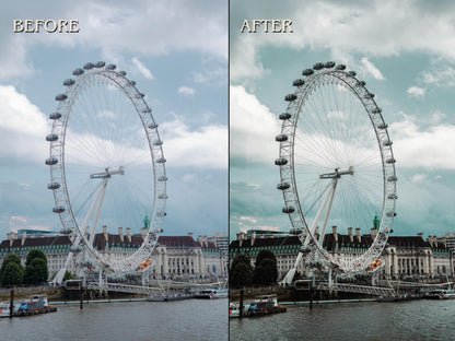40+ LONDON Lightroom Presets (Mobile & Desktop)