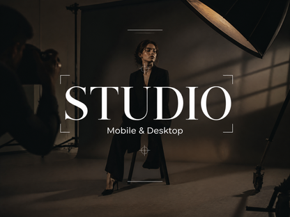 40+ STUDIO Lightroom Presets (Mobile & Desktop)