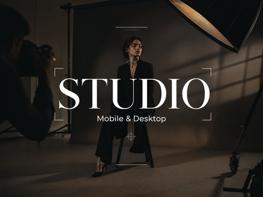 40+ STUDIO Lightroom Presets (Mobile & Desktop)
