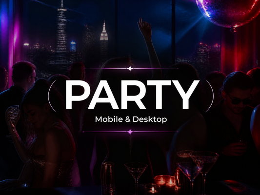 20+ PARTY Lightroom Presets (Mobile & Desktop)
