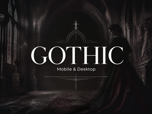 30+ GOTHIC Lightroom Presets (Mobile & Desktop)