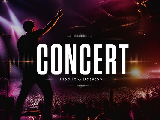 30+ CONCERT Lightroom Presets (Mobile & Desktop)