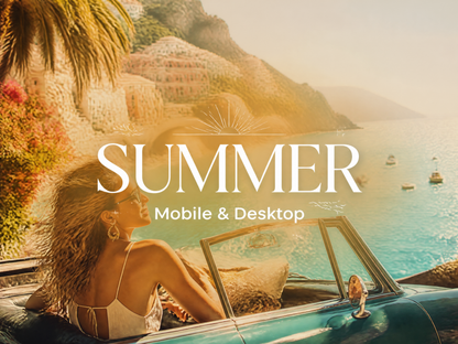 30+ SUMMER Lightroom Presets (Mobile & Desktop)