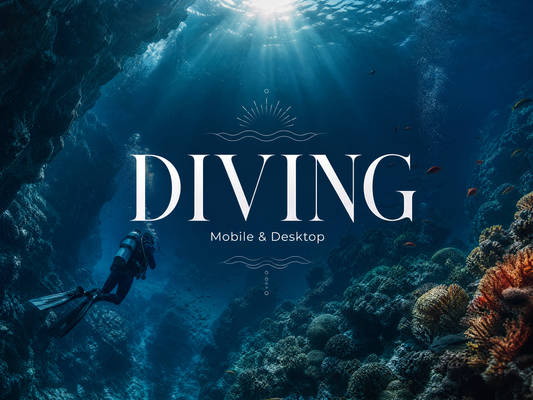 40+ DIVING Lightroom Presets (Mobile & Desktop)