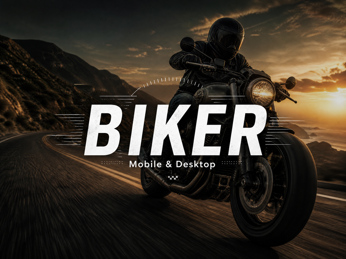 40+ BIKER Lightroom Presets (Mobile & Desktop)