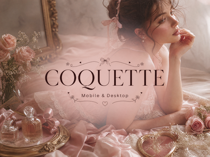 30+ COQUETTE Lightroom Presets (Mobile & Desktop)