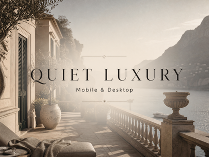 50+ QUIET LUXURY Lightroom Presets (Mobile & Desktop)