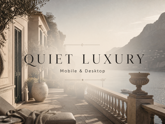 50+ QUIET LUXURY Lightroom Presets (Mobile & Desktop)