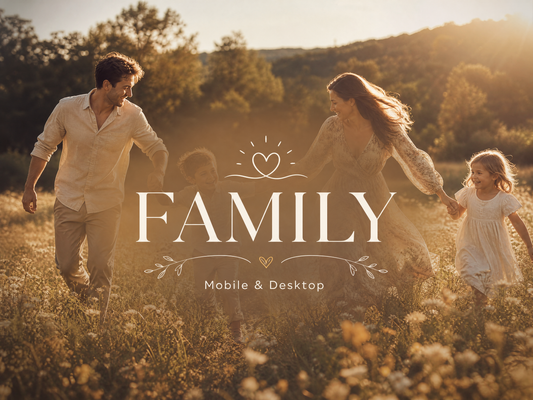 30+ FAMILY Lightroom Presets (Mobile & Desktop)