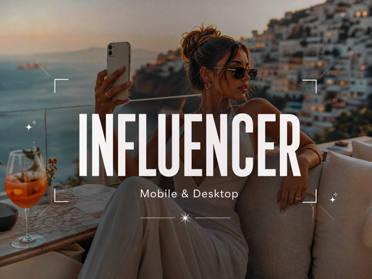 70+ INFLUENCER Lightroom Presets (Mobile & Desktop)