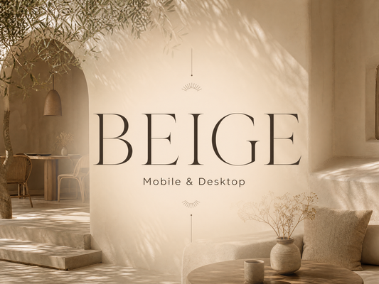 30+ BEIGE Lightroom Presets (Mobile & Desktop)