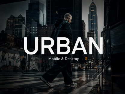 40+ URBAN Lightroom Presets (Mobile & Desktop)