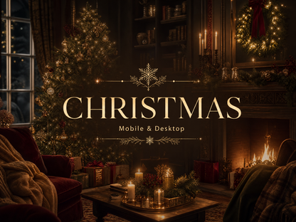 40+ CHRISTMAS Lightroom Presets (Mobile & Desktop)