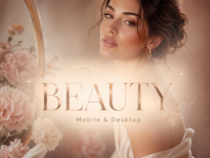 20+ BEAUTY Lightroom Presets (Mobile & Desktop)