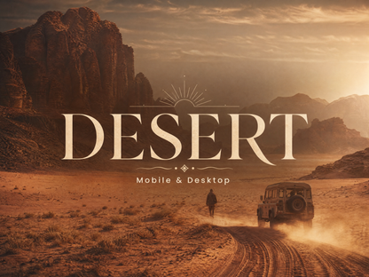 30+ DESERT Lightroom Presets (Mobile & Desktop)