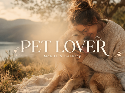50+ PET LOVER Lightroom Presets (Mobile & Desktop)
