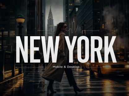 40+ NEW YORK Lightroom Presets (Mobile & Desktop)