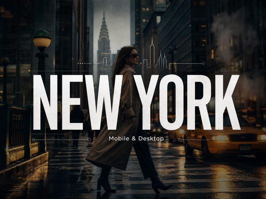 40+ NEW YORK Lightroom Presets (Mobile & Desktop)