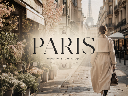 40+ PARIS Lightroom Presets (Mobile & Desktop)