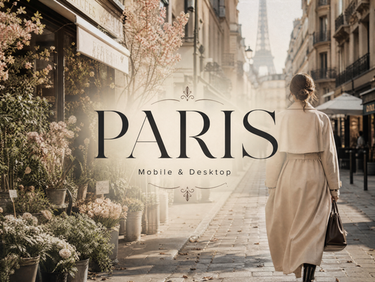 40+ PARIS Lightroom Presets (Mobile & Desktop)