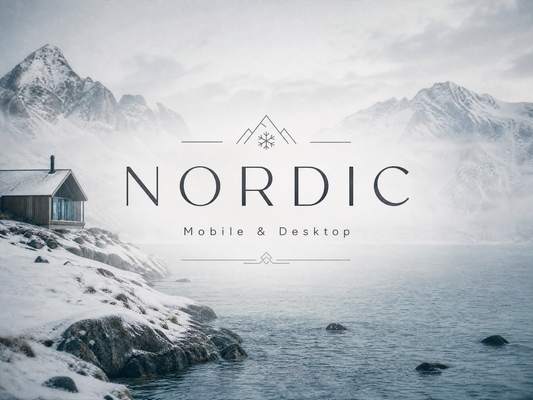 20+ NORDIC Lightroom Presets (Mobile & Desktop)
